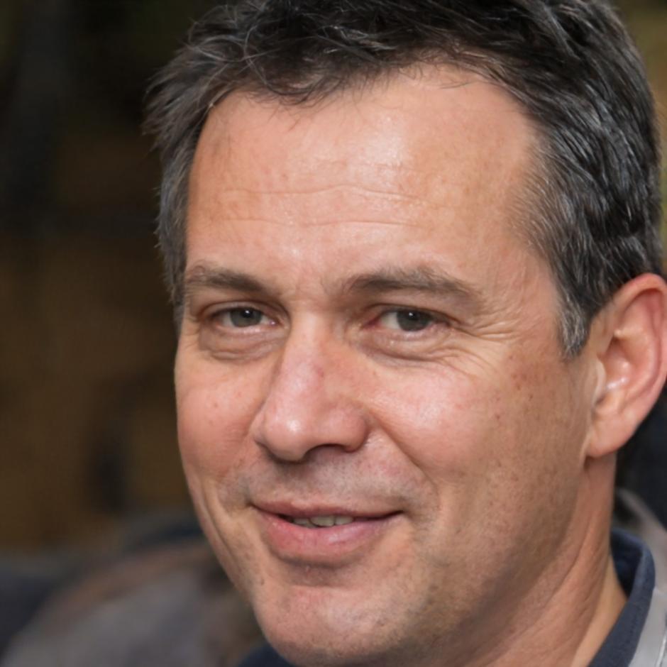 Portrait of Pieter Vandenberghe, marine policy analyst